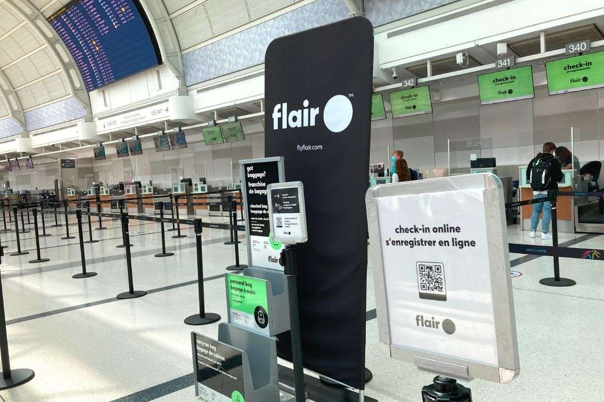 flair air check in baggage